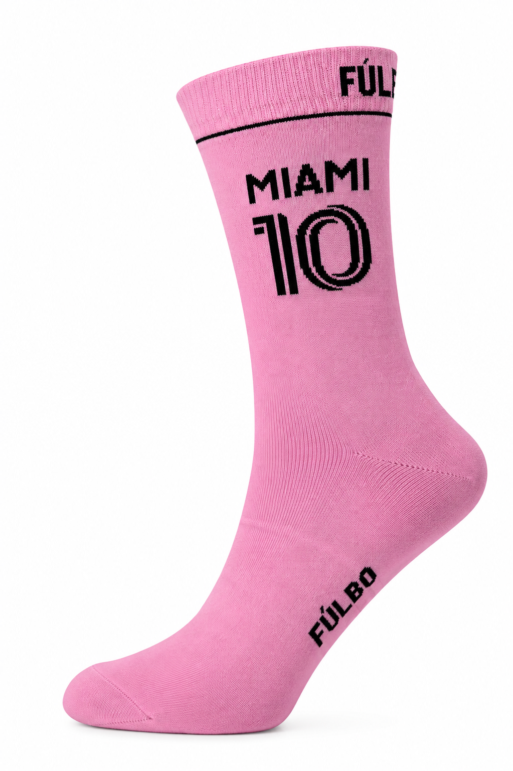 FÚLBO Messi Miami Inspired Pink Socks