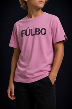 FÚLBO Kids Welcome to Miami Pink T-Shirt