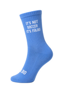 FÚLBO It’s Not Soccer Light Blue Socks