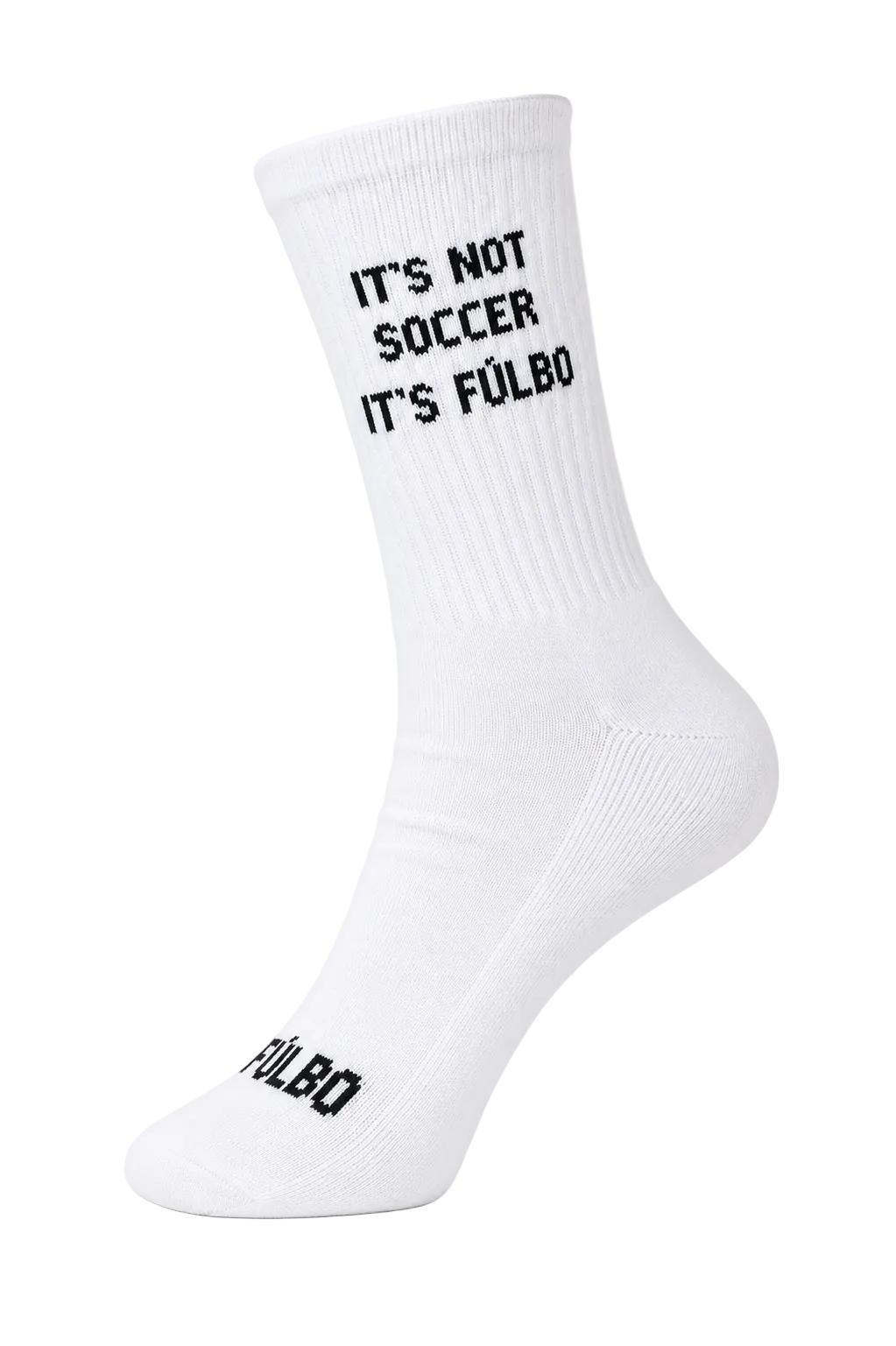 FÚLBO It’s Not Soccer White Socks