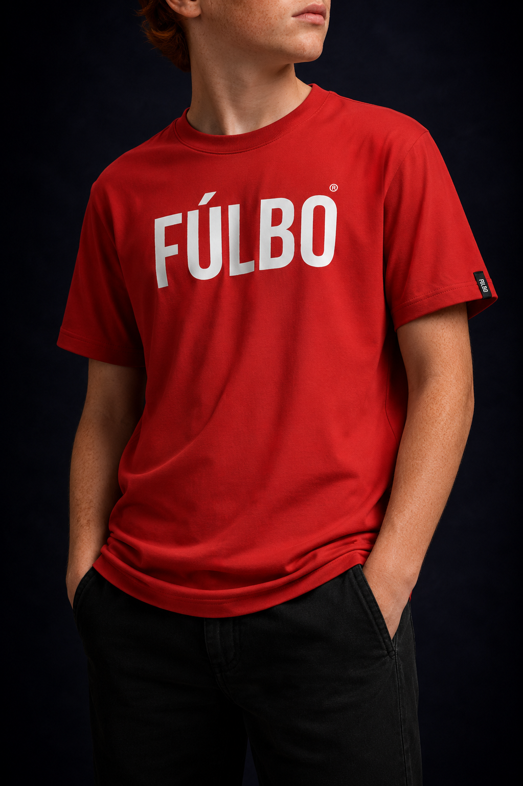 FÚLBO Kids Classic Red T-Shirt