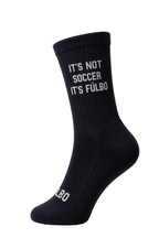 FÚLBO It’s Not Soccer Black Socks
