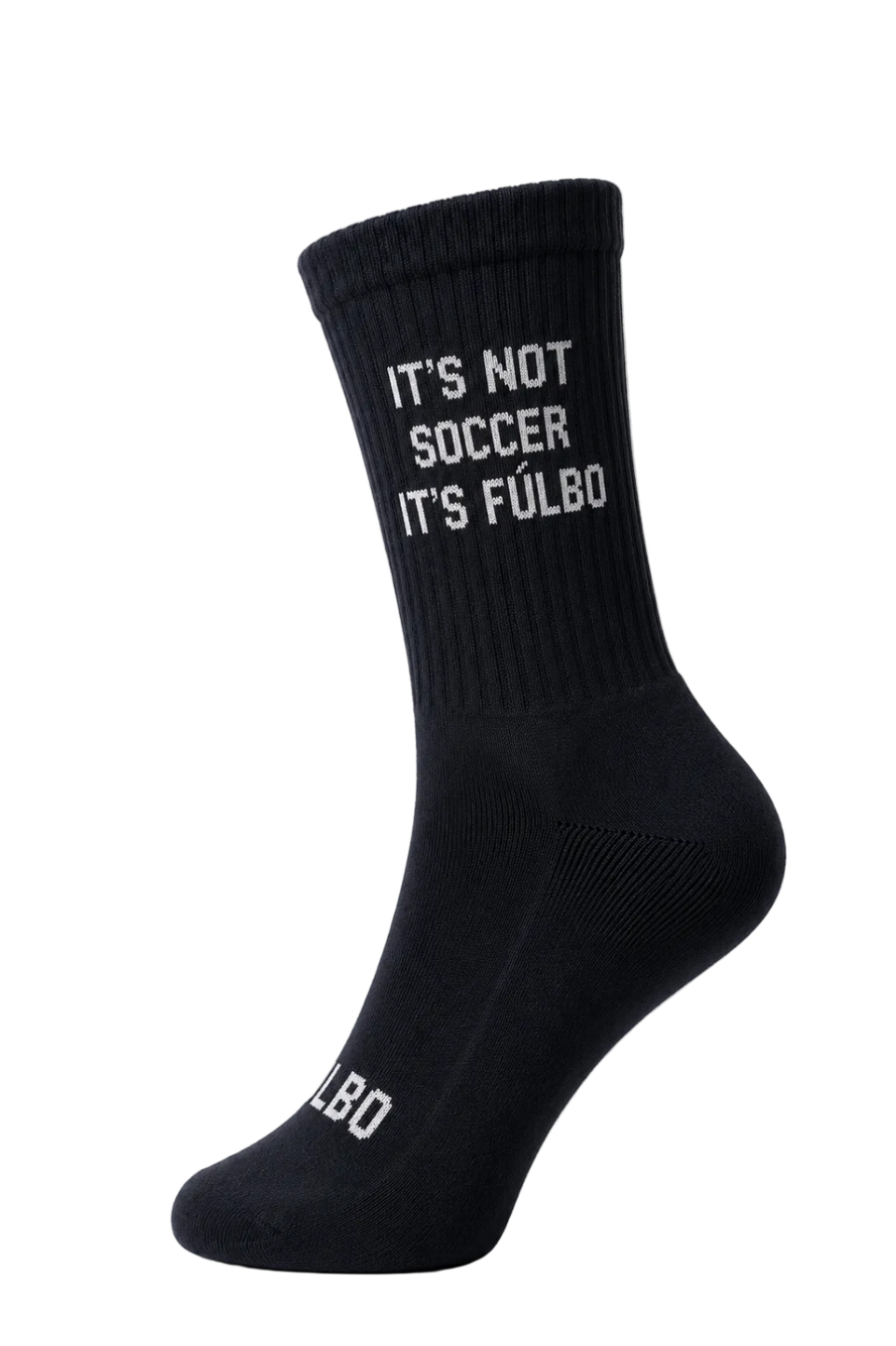 FÚLBO It’s Not Soccer Black Socks