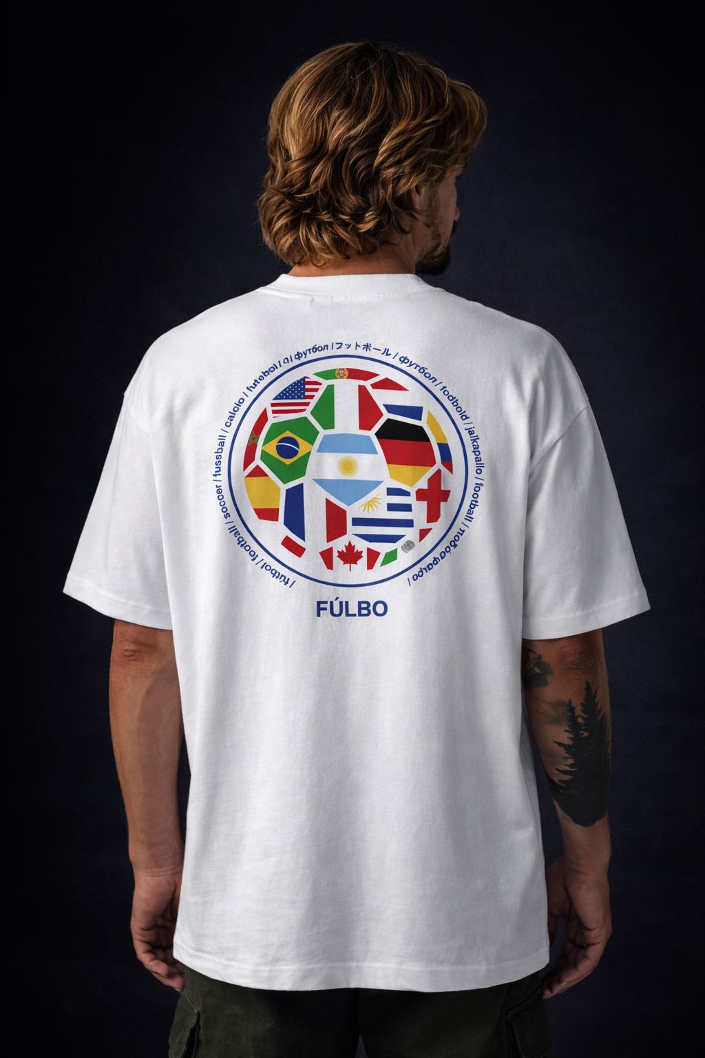 FÚLBO World Cup Flags T-Shirt