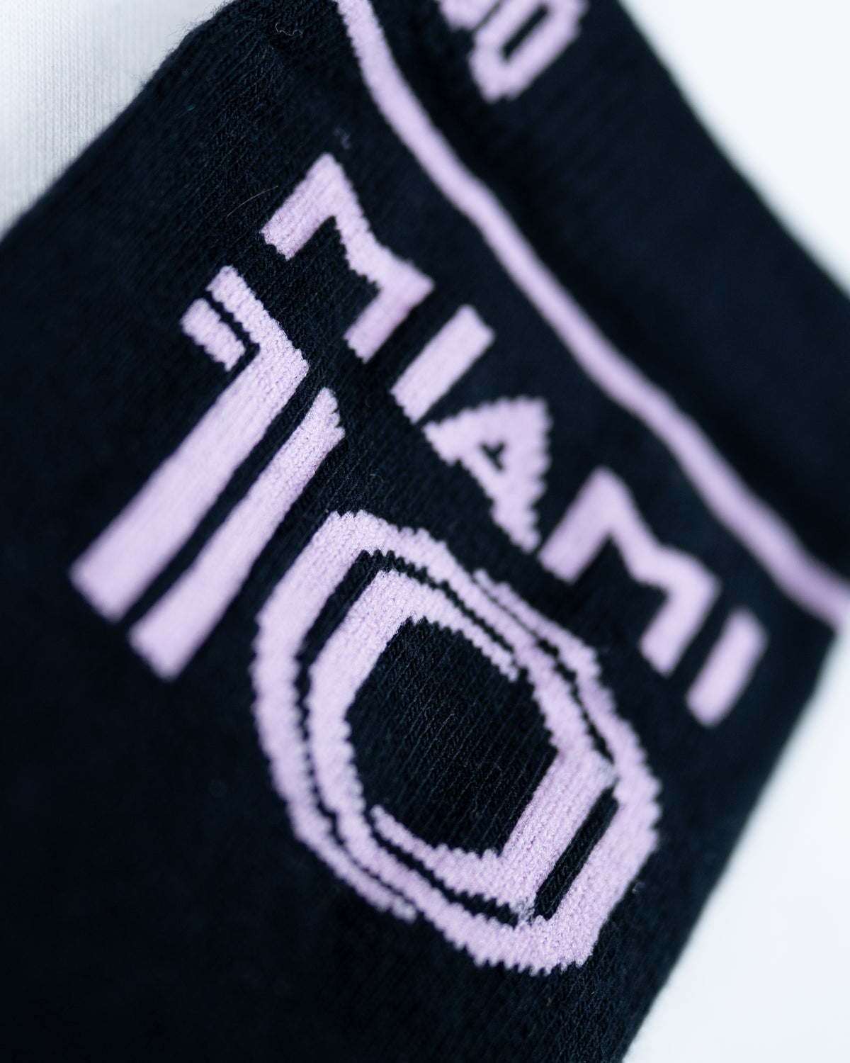 FÚLBO Messi Miami Inspired Black Socks