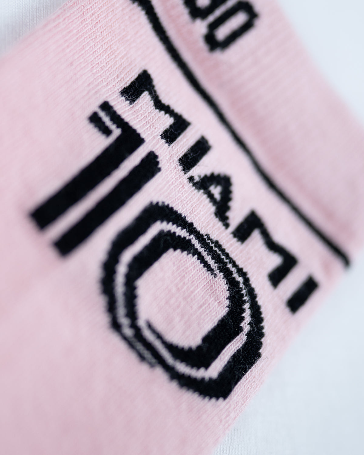 FÚLBO Messi Miami Inspired Pink Socks