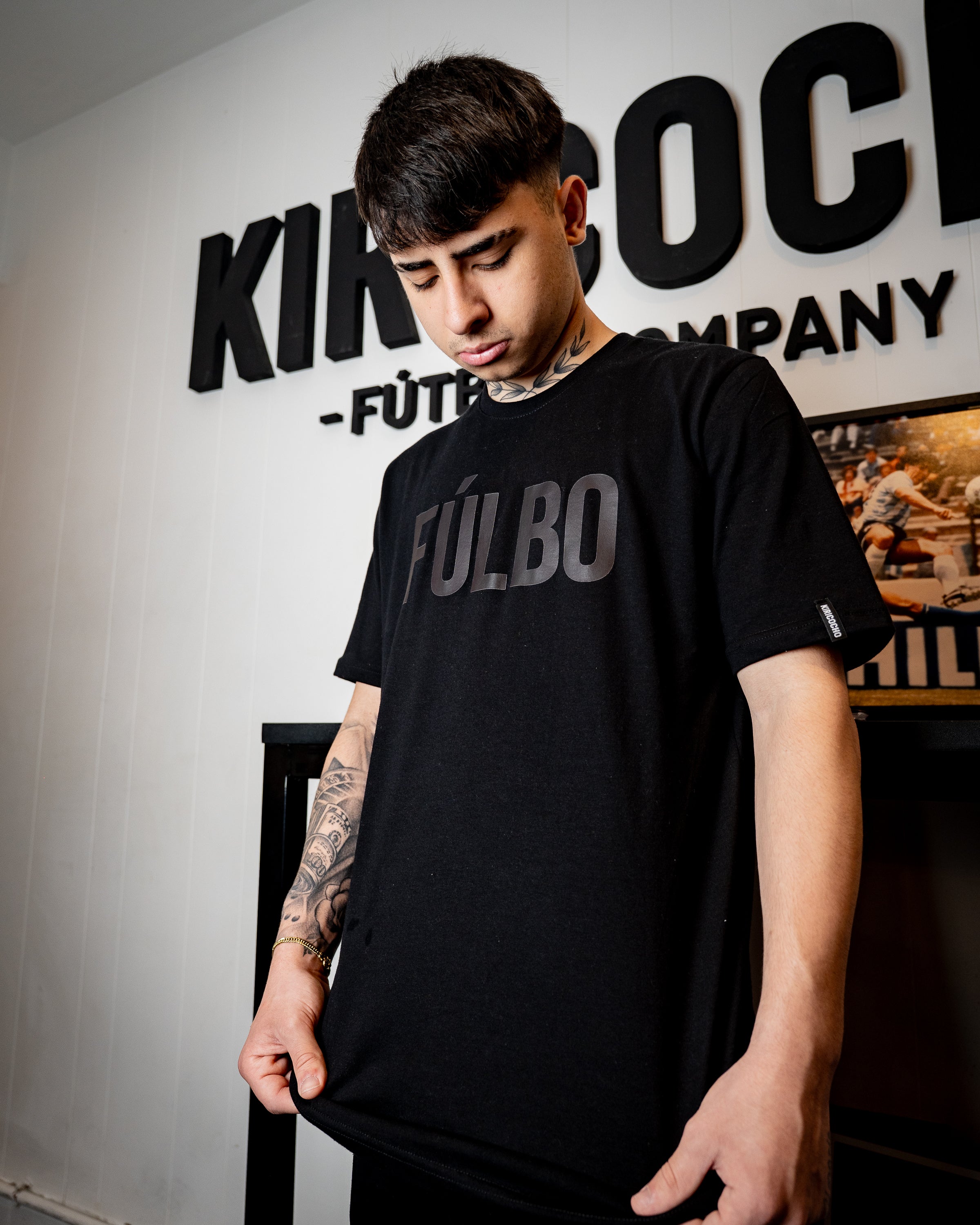 FÚLBO Classic Black T-Shirt
